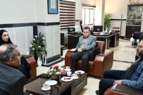 دیدار سرپرست دانشگاه جامع علمی‌کاربردی استان سیستان و بلوچستان با مدیرعامل شرکت شهرک‌های صنعتی استان