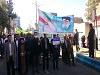 حضور کارکنان واحد استانی، روسا مراکز، اساتید و دانشجویان دانشگاه جامع علمی-کاربردی واحد استان سیستان و بلوچستان در راهپیمایی ۲۲ بهمن 