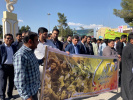 حضور پر شور کارکنان، اساتید و دانشجویان دانشگاه جامع علمی کاربردی در راهپیمایی روز ۱۳ آبان