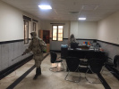 ضدعفونی و گندزدایی محوطه و ساختمان دانشگاه جامع علمی کاربردی استان سیستان و بلوچستان