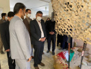 نمایشگاه نقاشی به مناسبت هفته دفاع مقدس توسط مرکز علمی کاربردی شهرداری زاهدان افتتاح شد