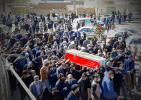 پیکر شهید مهدی جهانتیغ دانشجوی دانشگاه جامع علمی کاربردی استان سیستان و بلوچستان در زاهدان تشییع شد