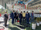 مزار مطهر شهدای زاهدان با حضور مدرسان و کارکنان دانشگاه جامع علمی کاربردی غبارروبی و   عطرافشانی شد