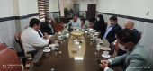 نشست سرپرست دانشگاه جامع علمی کاربردی استان سیستان و بلوچستان با رئیس اتاق بازرگانی،صنایع معادن و کشاورزی زاهدان