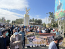حضور کارکنان دانشگاه جامع علمی کاربردی استان سیستان و بلوچستان در راهپیمایی ۱۳ آبان ماه ۱۴۰۱