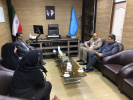 دیدار رئیس دانشگاه جامع علمی کاربردی استان سیستان و بلوچستان با مدیر کل تعاون، کار و رفاه اجتماعی استان
