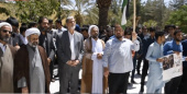 تجمع اعتراضی دانشگاهیان زاهدان در محکومیت برخورد آمریکا با دانشجویان آزادیخواه