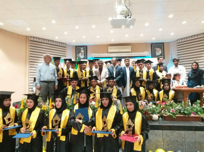 برگزاری جشن دانش آموختگان مرکز علمی کاربردی منطقه آزاد چابهار