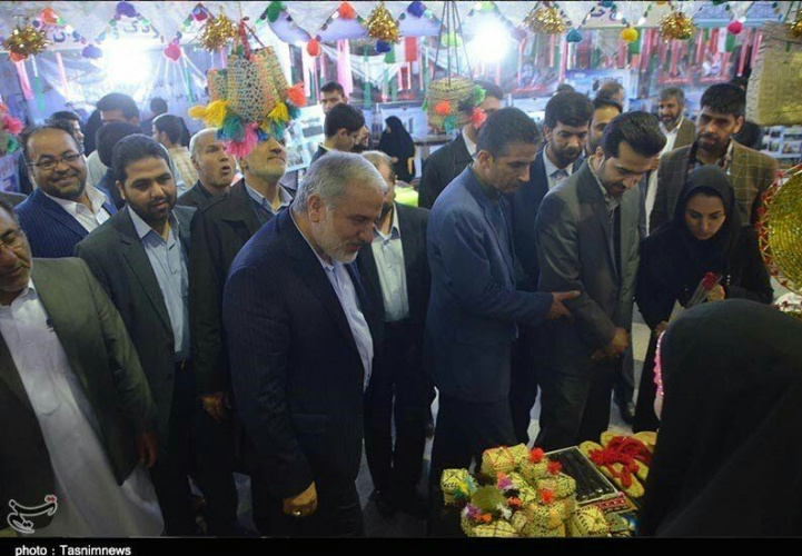 غرفه دانشگاه جامع علمی کاربردی استان سیستان و بلوچستان در نمایشگاه دستاوردهای چهل سال انقلاب اسلامی برپا شد
