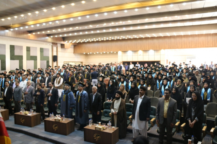گزارش تصویری از حضور دکتر امید ریاست عالی دانشگاه در مراسم جشن دانش آموختگی دانشجویان دانشگاه جامع علمی کاربردی استان سیستان و بلوچستان