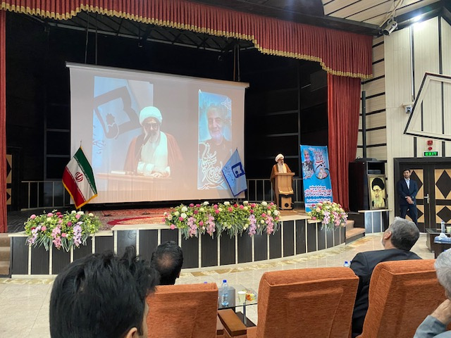 مراسم گرامیداشت چهل و یکمین سالگرد پیروزی انقلاب اسلامی و چهلمین روز شهادت سردار دلها در دانشگاه سیستان و بلوچستان برگزار شد