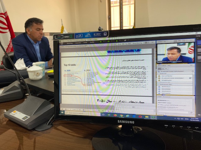 ویدئو کنفرانس دوره آموزشی ضمن خدمت کارآفرینی عمومی با تدریس ریاست دانشگاه جامع علمی کاربردی استان سیستان و بلوچستان برگزار شد