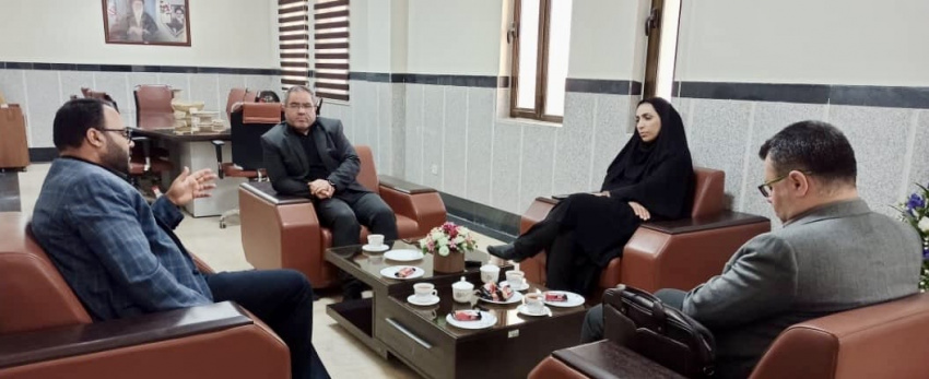 دیدار سرپرست دانشگاه جامع علمی‌کاربردی استان سیستان و بلوچستان با مدیرعامل شرکت شهرک‌های صنعتی استان