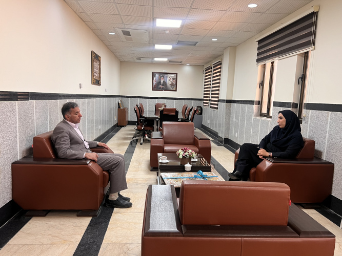 نشست سرپرست دانشگاه جامع علمی‌کاربردی استان با رئیس پارک علم و فناوری سیستان و بلوچستان