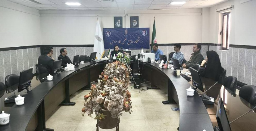 جلسه شورای پژوهش دانشگاه جامع علمی کاربردی استان سیستان و بلوچستان برگزار شد